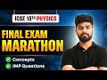Physics One Shot in 3 Hours 🔥 | ICSE Class 10 Physics 2026 Full Revision + Expected Board Questions