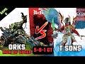 Kult of Speed Orks vs Thousand Sons Final Game GT! | Competitive | Warhammer 40k #40k