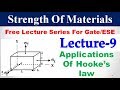 Strength Of Material Lecture-9 || Free Lectures in Hindi For Gate/ESE  || A24 KNOWLEDGE