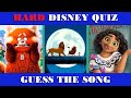 The IMPOSSIBLE Disney Music Quiz! 💀✨ | Guess the DISNEY SONG | HARD MUSIC QUIZ