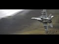 F18 Navy  Super Hornets  in the Mach Loop