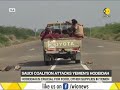 Saudi, UAE coalition attack Hodeidah Port in Yemen