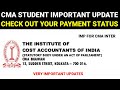 CHECK CMA ADMISSIONS STATUS || IMP FOR ALL CMA STUDENT