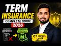 How to Choose the Right Term Insurance Plan (2026 Step-by-Step Guide)
