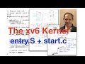 xv6 Kernel-13: entry.S + start.c