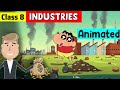 Industries Class 8 | class 8 geography chapter 5 | class 8 industries