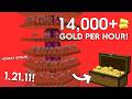 NEW UPDATE Minecraft Java 1.21.11 Gold Farm Tutorial | 14000 Gold Per Hour
