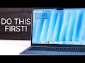 M4 MacBook Air (2025) - First 24 Things To Do! (Tips \u0026 Tricks)