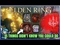 15 Secrets You Didn't Know About in Elden Ring - Hidden Ashes of War - Tips \u0026 Tricks \u0026 More!