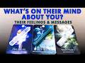 💭 What’s On Their Mind About You? | Their Feelings + Messages | Pick A Card Tarot Reading