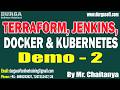 TERRAFORM, JENKINS, DOCKER \u0026 KUBERNETES tutorials || by Mr. Chaitanya On 24-03-2026 @7:30PM (IST)