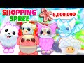 5 MILLION Gingerbread SHOPPING SPREE | Roblox Adopt Me Christmas 2025 🎄💸