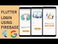 Flutter Login with firebase- auth|flutter firebase|Email/Pass \u0026 Google Sign in-flutter tutorial