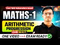 Arithmetic Progression Class 10 One Shot | Maths 1 Chapter 3 Class 10 MH Board | By Pravin Sir