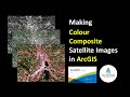 How to make Colour Composite  Images with Satellite Data in ArcGIS - One Minute GIS [Tutorial 07]