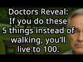 Doctors Reveal 5 Daily Habits That Can Help Seniors Live to 100 Even Without Walking!