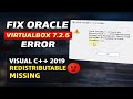 Fix Oracle VirtualBox 7.2.6 Error | Visual C++ 2019 Redistributable Missing.