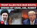 Iran BURNS Saudi, Kuwait, Bahrain, UAE In Fresh Strikes; Drones, Missiles FLY Across Gulf | Watch