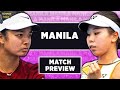 Eala vs Sakatsume | WTA Philippines 2026 | Tennis Talk Preview