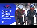 SPRINTING TO VICTORY! 💨 | Men's 2026 Volta a Catalunya Stage 4 Race Highlights | TNT Sports Cycling