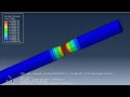 dynamic explicit : #ductile #damage using #abaqus