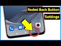 Redmi Back Button Settings | Back Button Settings In Redmi