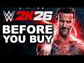 WWE 2K26 - 15 Things You Need To Know Before You Buy