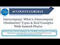 Intercompany: What is Intercompany Elimination? Types \u0026 Real Examples | With Santosh Phulse