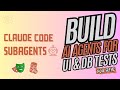 Build UI \u0026 DB Testing SubAgents in MINUTES with Claude Code (Playwright + DB)