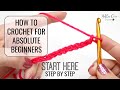 HOW TO CROCHET FOR ABSOLUTE BEGINNERS | EPISODE ONE