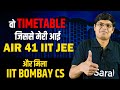 How I got AIR 41 IIT JEE \u0026 IIT Bombay CS with the help of THIS Timetable | Topper's Daily Routine