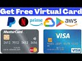 How to Get Free Virtual Visa \u0026 Master Card | Get Free VCC | Free VCC