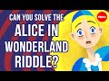 Can you solve the Alice in Wonderland riddle? - Alex Gendler