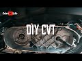 First time DIY cleaning CVT Honda Click 150i Game Changer