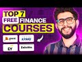 FREE 7 Finance Courses to get The Best Jobs in 2024-2025
