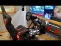 I built a SIM RIG! Thrustmaster TS-XW / NLR GTTrack Cockpit Tour \u0026 Gameplay!