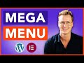 Elementor Pro Mega Menu Tutorial | How To Create A Mega Menu Using Elementor