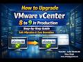 How to Upgrade VMware vCenter 8 to 9 in Production | Step-by-Step | Safe Migration \u0026 Zero Downtime