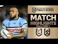 NRL Highlights | 2025 NRL Match Highlights | Sharks v Roosters | Finals Week 1