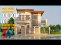 IDEAL HOUSE DESIGN FOR 100 SQ.M. LOT |10X10 METERS| TWO STOREY HOUSE (REQUEST #93)