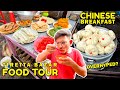 Tiretta Bazar Food Tour 🍜| Only Hype? | Authentic Chinese Breakfast in Territy Bazar Kolkata