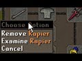 Pretending to Pk with the New Rapier (Fake One)