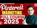 Pinterest Marketing Tutorial 2025 in Hindi | FREE Pinterest Course for Beginners | #pinterestcourse