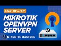 MikroTik OpenVPN Server Setup — Full Guide from Certs to Clients!