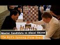 Master Candidate vs Alexei Shirov | Bird's Opening | Emanuel Lasker Memorial Blitz Chess 2018