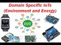 17 Internet of Things --  Domain Specific IoTs (Environment and Energy)