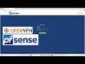 How to setup OpenVPN server on pfSense