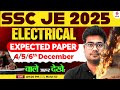 SSC JE Electrical Classes 2025 | SSC JE Electrical Expected Paper based on Recent Exam | Mohit Sir