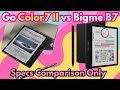 Bigme B7 vs Boox Go Color7 2nd Gen (Specs Comparison)