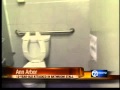 Stranger climbs into the bathroom stall of a 12-year-girl